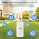 KuWFi Outdoor WLAN Access Point, Dualband 2.4GHz+5GHz Wireless Access Point, WiFi Access Point, AC1200 Long Range WiFi Extender, 200M Netzwerkabdeckung Extend WiFi Booster für Campus, Parks, Cafés, RV