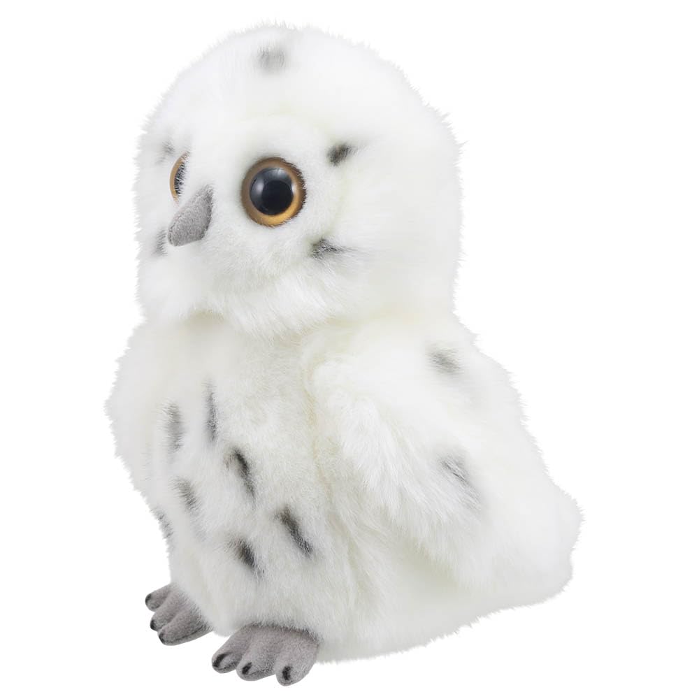 Wilberry Snowy Owl Soft Toy, Cuddly White Plush Bird, Lifelike, Nature-Inspired Companion - Image 2