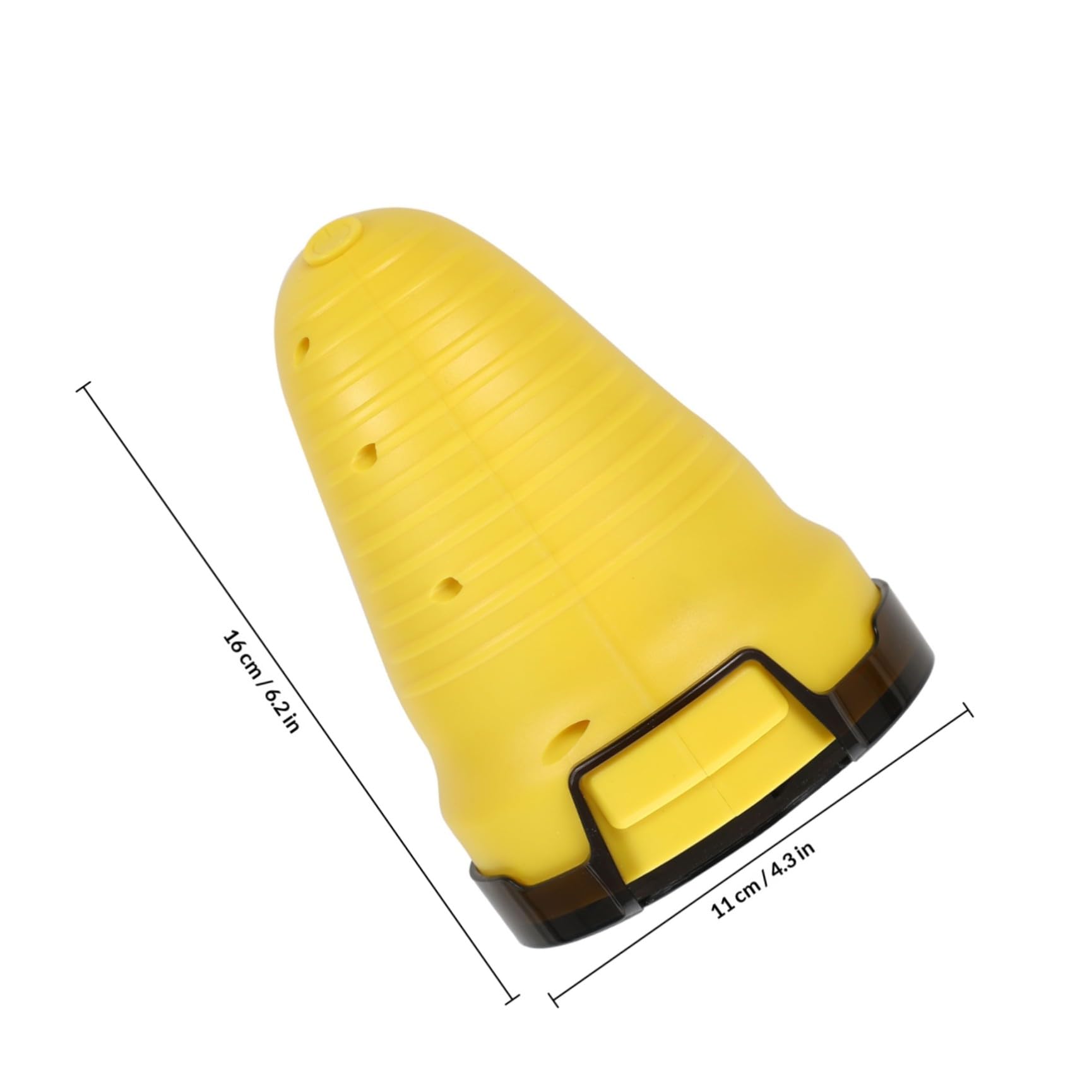 PLAFOPE Raschietto per Ghiaccio Veicoli in ABS Giallo Pala per Rimuovere Neve Efficiente e Facile da Riporre Strumento Multifunzione per Parabrezza e Finestre Veicolo