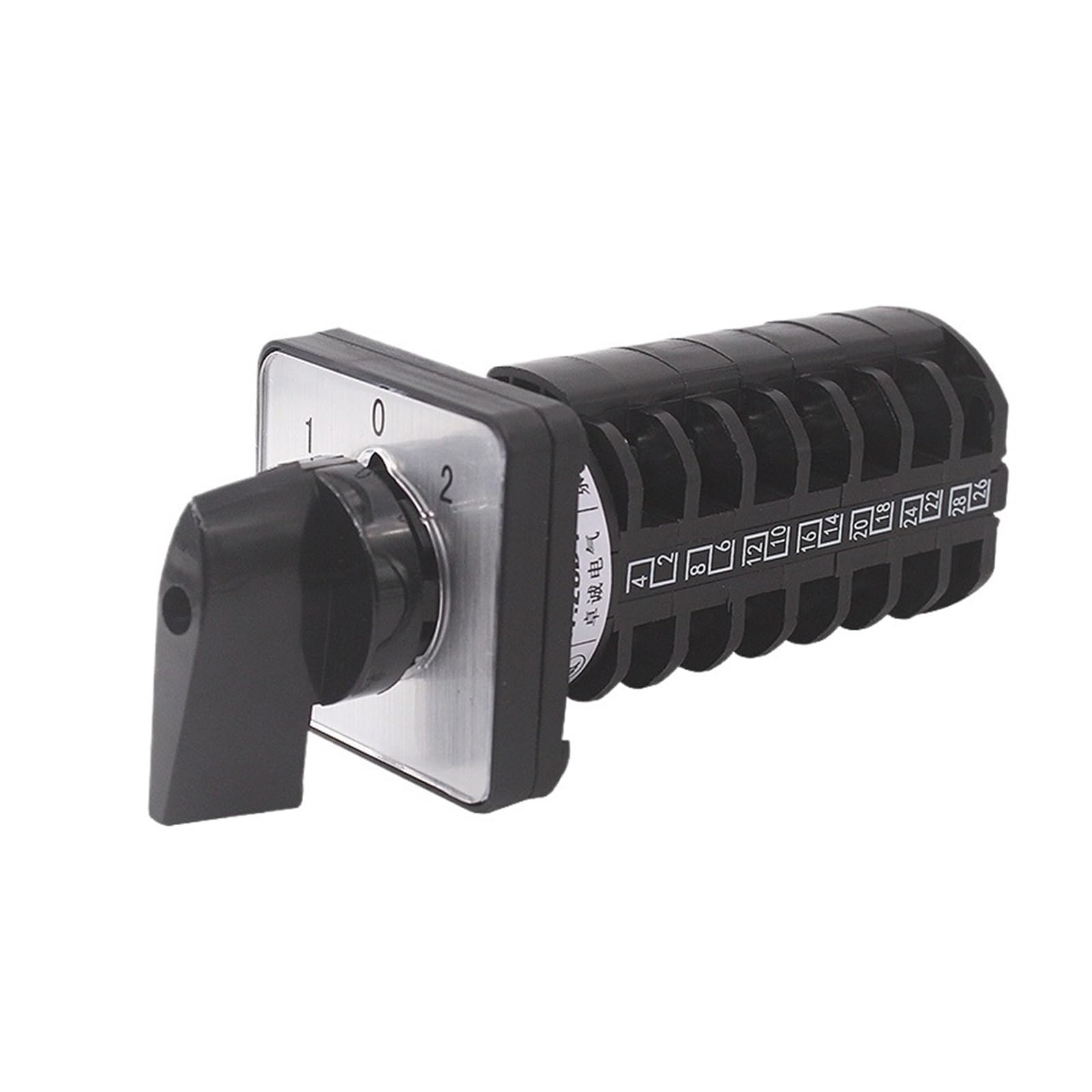 Interruptor Giratorio de 3 Posiciones LW8-10/7, Tres Marchas, Siete Niveles, 7 Cables, Doble Potencia, Arranque, Control de señal, 10
