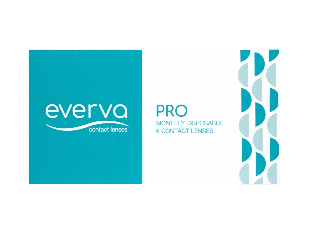 Everva PRO Premium quality Silicon Hydrogel Clear Contact Lens - Monthly Contact Lenses - prescibed contact lens - PACK OF 6