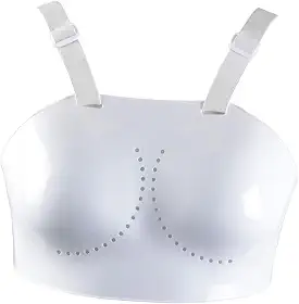 Zxpjkyu Protetor de Tórax Unissex para Crianças, Proteção Corporal, Karatê, Esgrima, Protetor de Tórax para Taekwondo, Vôlei, Beisebol, Rúgbi