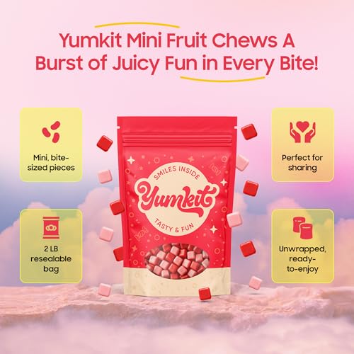 Fruit Chews Candy 2 lbs variedad de sabores miniatura 3
