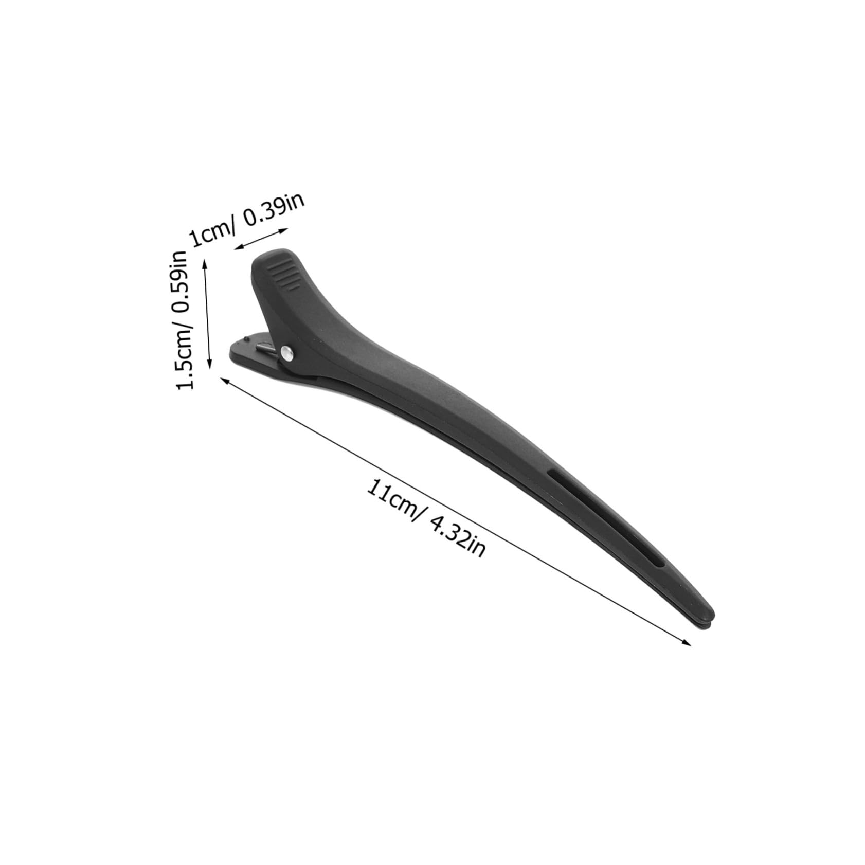 Healeved 20pezzi Fermagli per Capelli Forma di Becco d Anatra senza Pieghe per Parrucchiere Trucco Piega Ricci Accessori Multiuso per