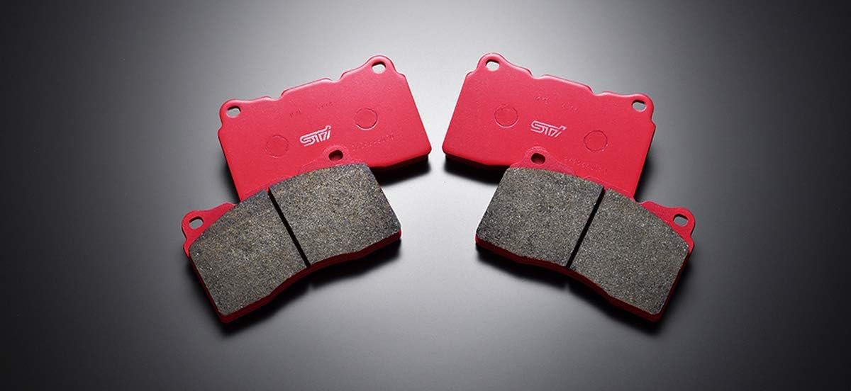 スバル WRX STI VAB 純正フロントブレーキパッド 中古残7mm