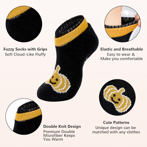 Image of American Trends Slipper Socks for Women Non Slip Christmas Socks Comfy Warm Winter Grippy Socks with Grippers
