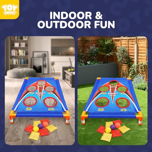 image for TOY Life Bean Bags Toss Carnival Games, Cornhole, Outdoor Toys for Kid
