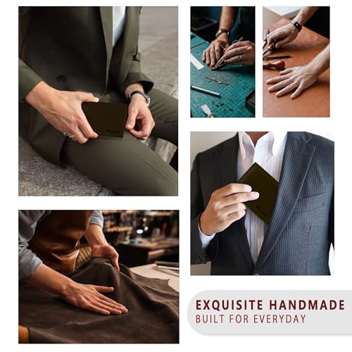 Travelambo 2 PCS Wallet for Men Credit Card Holder3