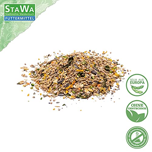 STAWA Wachtelfutter-Mix mit Kräuter, ohne Gentechnik, 25 kg – Bild 4