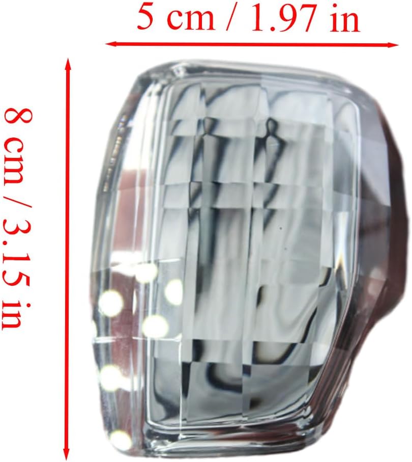 Crystal Shift Knob Cover, Crystal Gear Shift Knob, Compatible with Audi A4 B9 2017-2025, Compatible with Audi A5 2017-2025, 1 pc