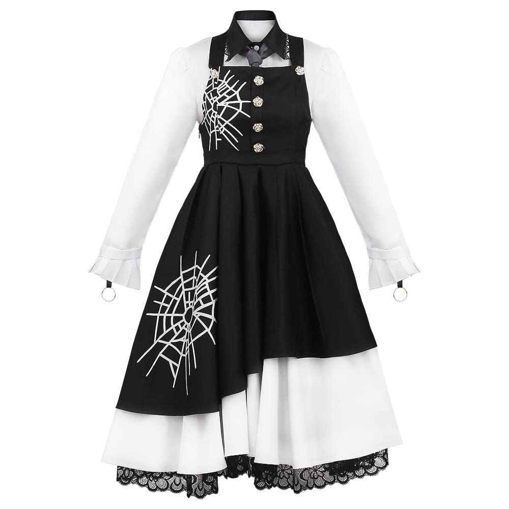 Tōjō Kirumi kostium cosplay, dla kobiet, strój pokojówki, mundurek szkolny, anime, na Halloween, imprezę, cosplay, ubrania dla dziewcząt, fanów