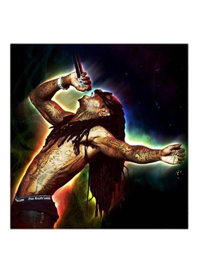 RYN Lil Wayne Mdf Wall Art Multicolour
