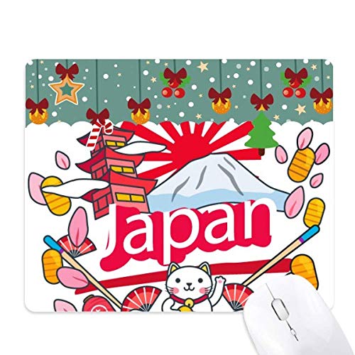 Alfombrilla de ratón de Japón para Navidad, el regalo perfecto de goma para oficina y juego