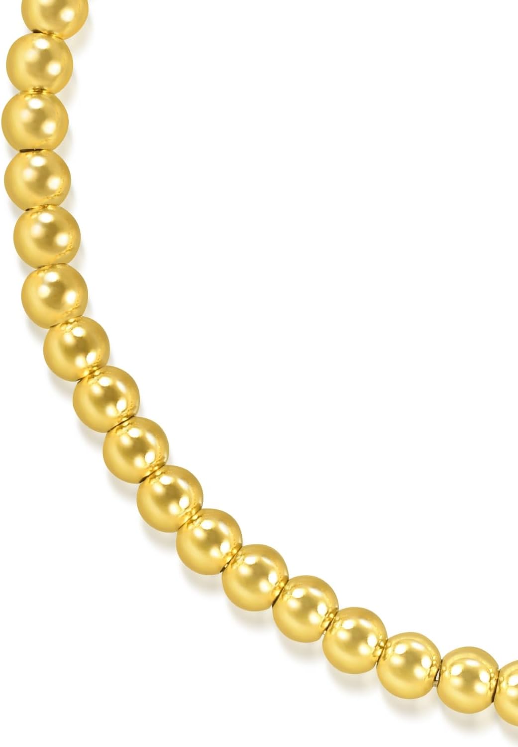 CHOW SANG SANG Essence 999.9 24K Gold Price-by-Weight 8.6g Gold Beaded Ruyi Blessing Bracelet for Women 93799B | 7 Inches, (18 CM)