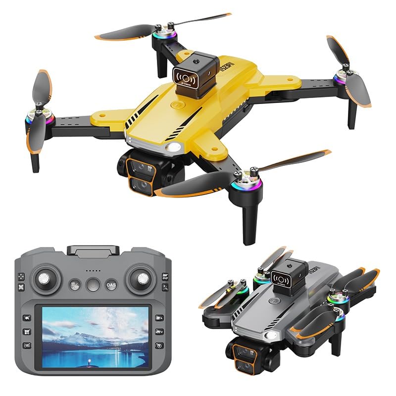 Amitasha 4k Remote Control Dual Camera Drone with 1080p Wi-Fi