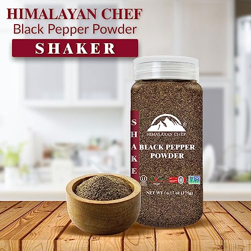 Himalayan Chef A-5591B Organic Black Pepper Powder thumb #1
