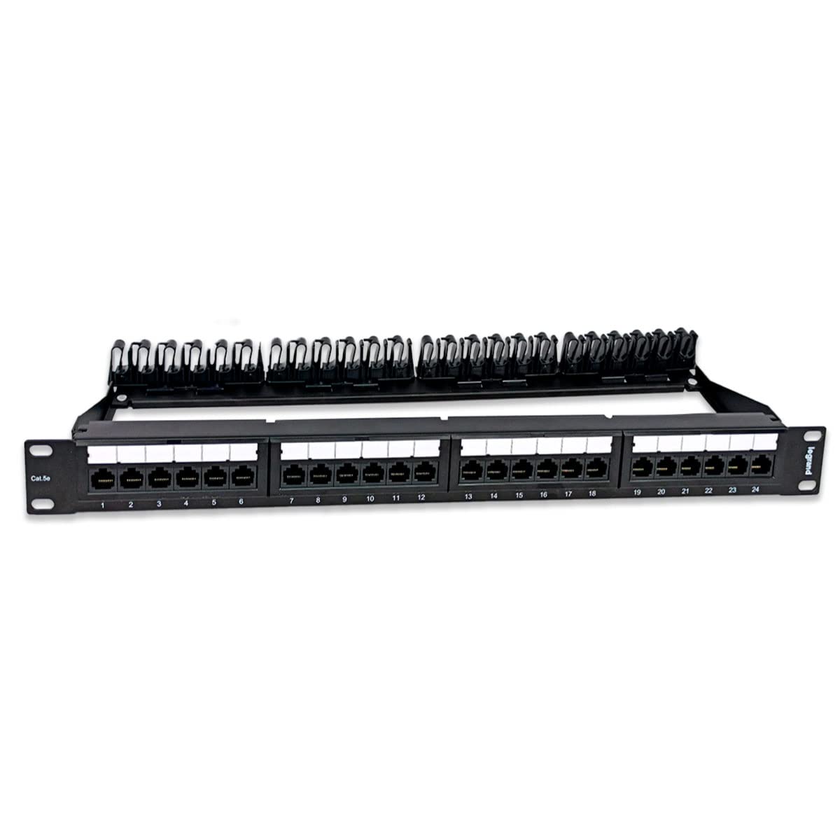 長丸 Patch Panel 24RJ Equipado CAT5E Linkeo BR Legrand | Amazon