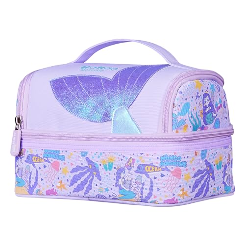 Nohoo NH_LB_MMPU Kids Lunch Bag,Insulated Lunch Bag Cooler Reusable Bilayer Lunch Box Tote For Women, Girls, Men, Boys, Schools, Offices, Work, Travel, Picnic,Party cover