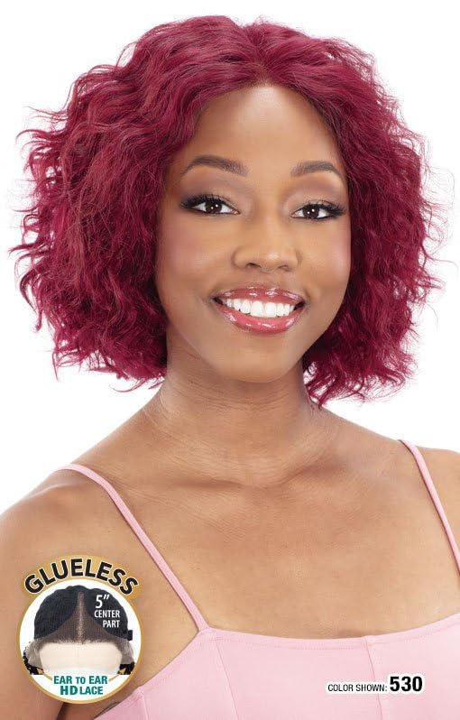 Shake-N-Go Human Hair HD Lace Front Wig Glueless Golden Nyx (Color: NATURAL)