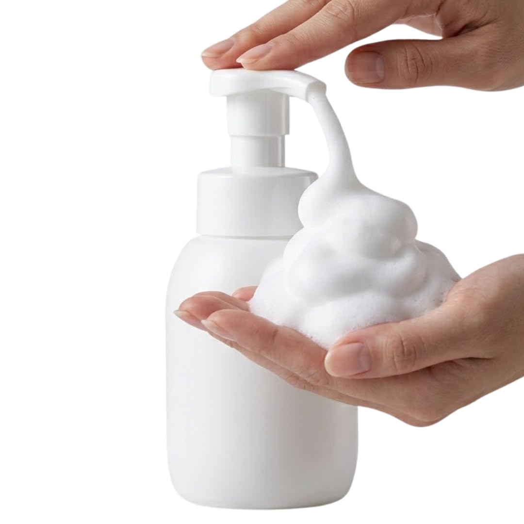 Amazon｜toysfan トイズファン 泡立てポンプボトル350ml 白 ホワイト