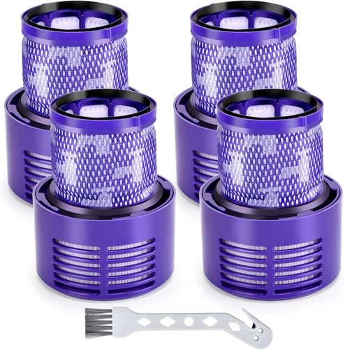 Artraise V10 Filter für Dyson 4 Stück Waschbar Ersatz Hepa Filter für...