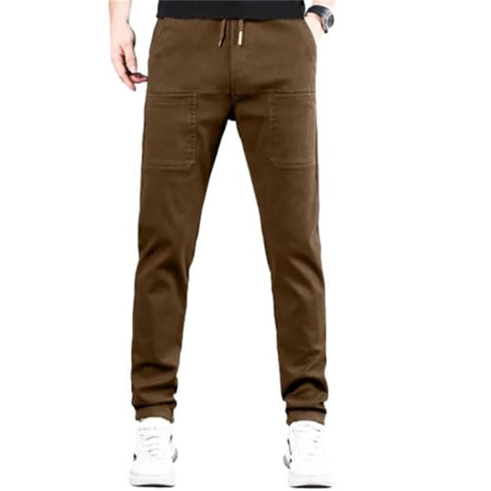 ABKD High Stretch Multi-Pocket Cargo Pants, Men Comfy Cargo