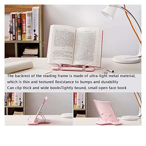 boekenstandaard Boekstandhouder for het lezen van handsfree,desktop verstelbare leeshoogte en hoekboeken Boekenplank… - Image 4