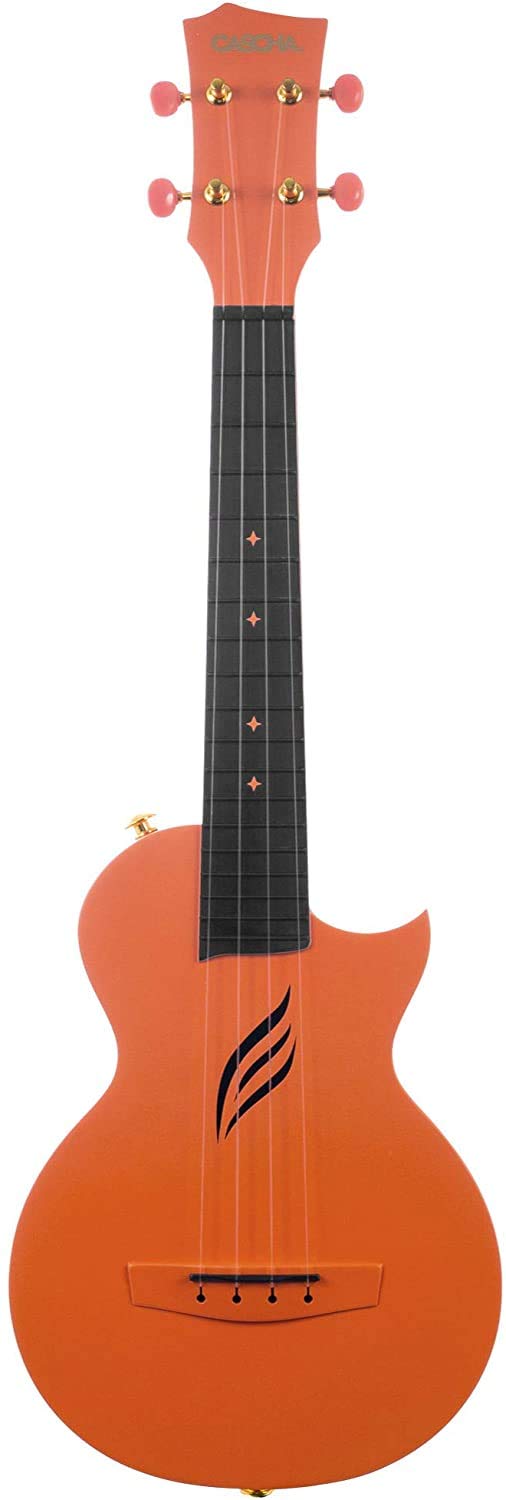 Cascha - Juego con ukelele para concierto de fibra de carbono, kit para principiantes