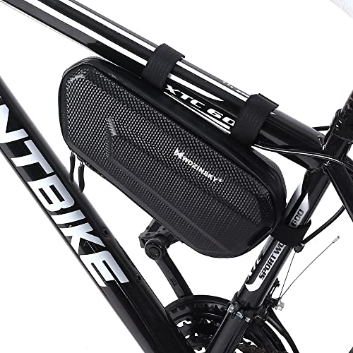 WOZINSKY Fahrradtasche Rahmentasche Wasserdicht Tasche für Fahrrad, Mountainbike, ebike, MTB, Rennrad Bike Bag Fahrradhandytasche Fahrradtasche Rahmen 1,5 L Cover