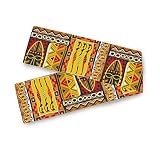 AUUXVA Table Runners African Women Geometric Print Table Cloth Decorative, 13"x90" Table Runner for