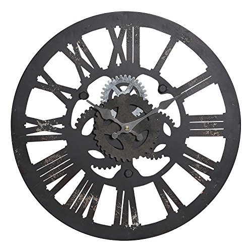 ハットトリック WALL CLOCK FACTORY Roman ブラウン