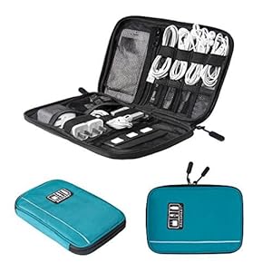 BAGSMART Electronic Organizer Travel Universal Cable Organizer Electronics Accessories Cases for Cable, Charger, Phone…
