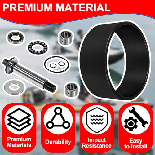 Image of Complete Jet Pump Rebuild Kit and Impeller Removal Installation Tool Compatible with 1998-2006 SeaDoo GTI GTX RFI RX RXDI XP Limited GSX GTS LRV DI (1998-2006)
