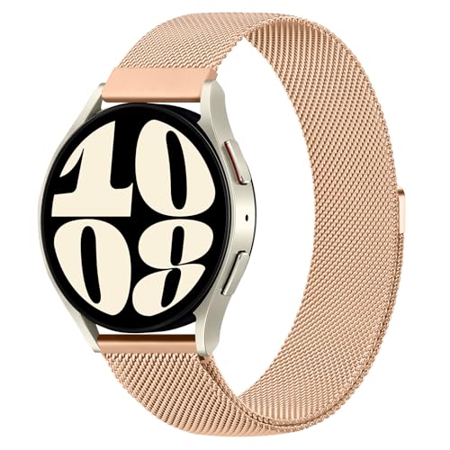 AK^oh Samsung Galaxy Watch 6 40mm/44mm & 6 ClassicΉ 43mm/47mm - 20mm XeXX`[ bV[v CpuXbgXgbv [YS[h jp