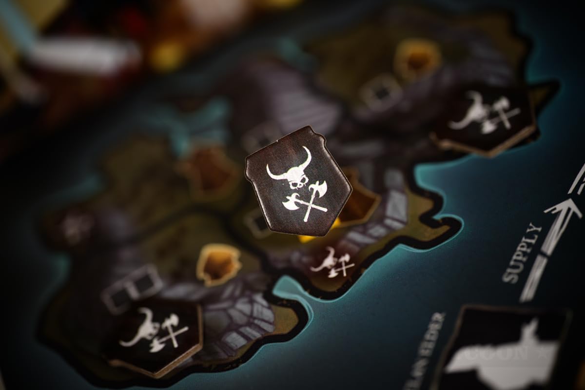 A War of Whispers: Expansion of Influence – 5-Player Support & New Factions, Strategic Board Game Expansion, Ages 14+, Dark Fantasy Wargame