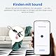 Android Smart Tracker Tag,Google Zertifiziert Schlüsselfinder kompatibel mit Find Hub APP (Android NUR),Bluetooth Key Finder für Gepäck/Taschen/Koffer/Brieftasche,Austauschbarer Akku，4 Farben
