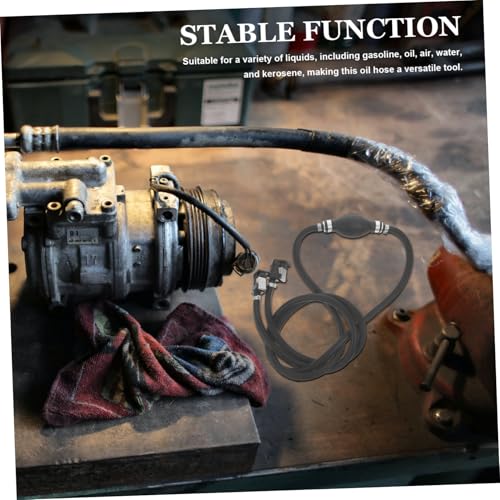 Manual Fuel Transfer Hose Pump for Oil Water Versatile Hand Pump for Easy Liquid Transfer Indoors Outdoors Efficient Suction with No Waste4