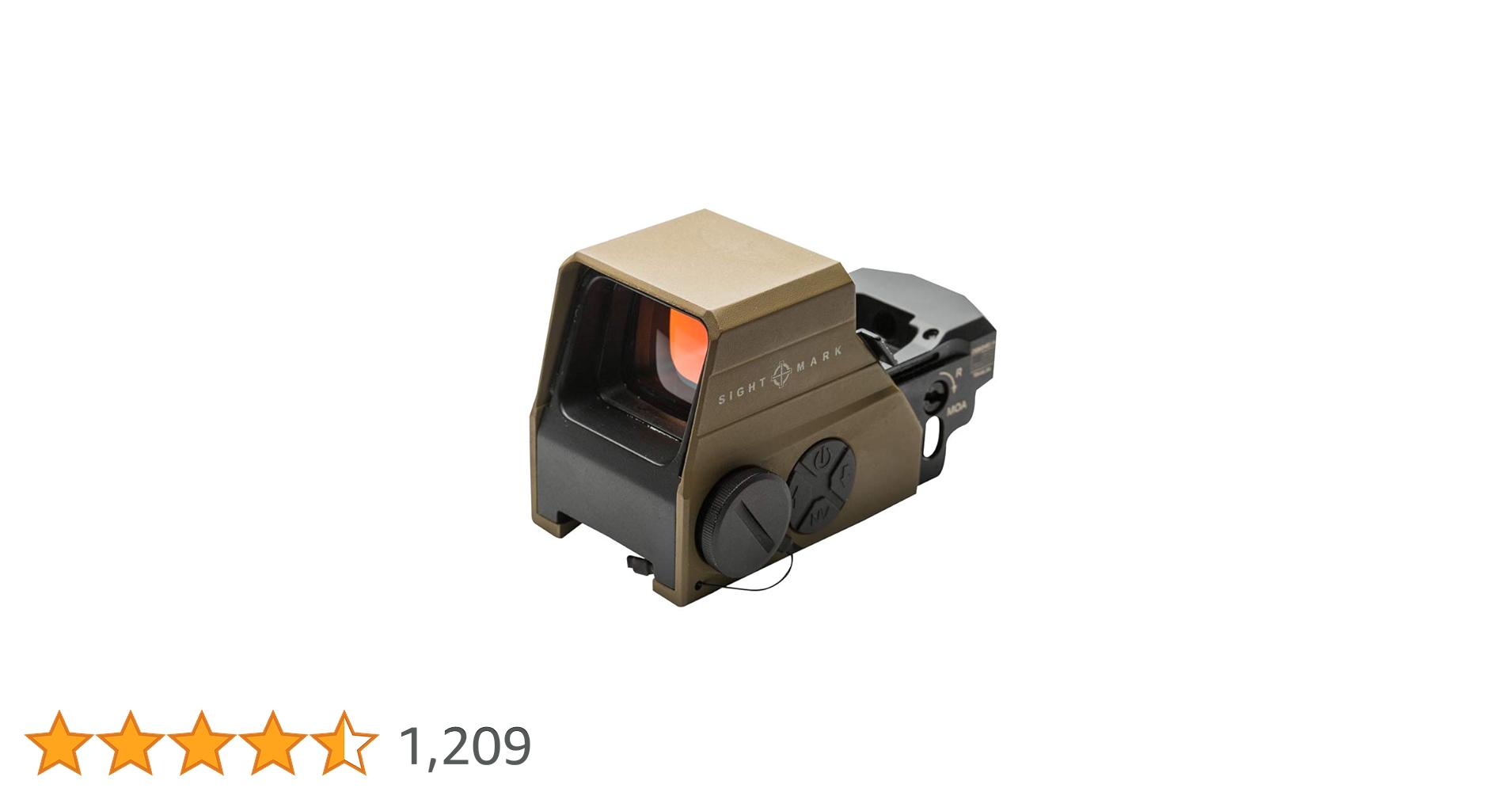 Sightmark Ultra Shot M-Spec FMS Reflex Sight,Dark Earth, Sights