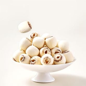Dried Lotus Seeds 1lb White Lotus Seed without Cores Cooking Porridge and Soup 454g