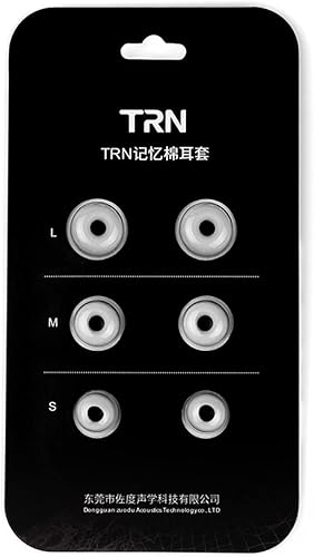 Tapón súper suave para los oídos, 3 pares T400t500 (l m s) de calibre de 0.193 in, almohadillas de espuma de memoria, almohadillas de silicona de