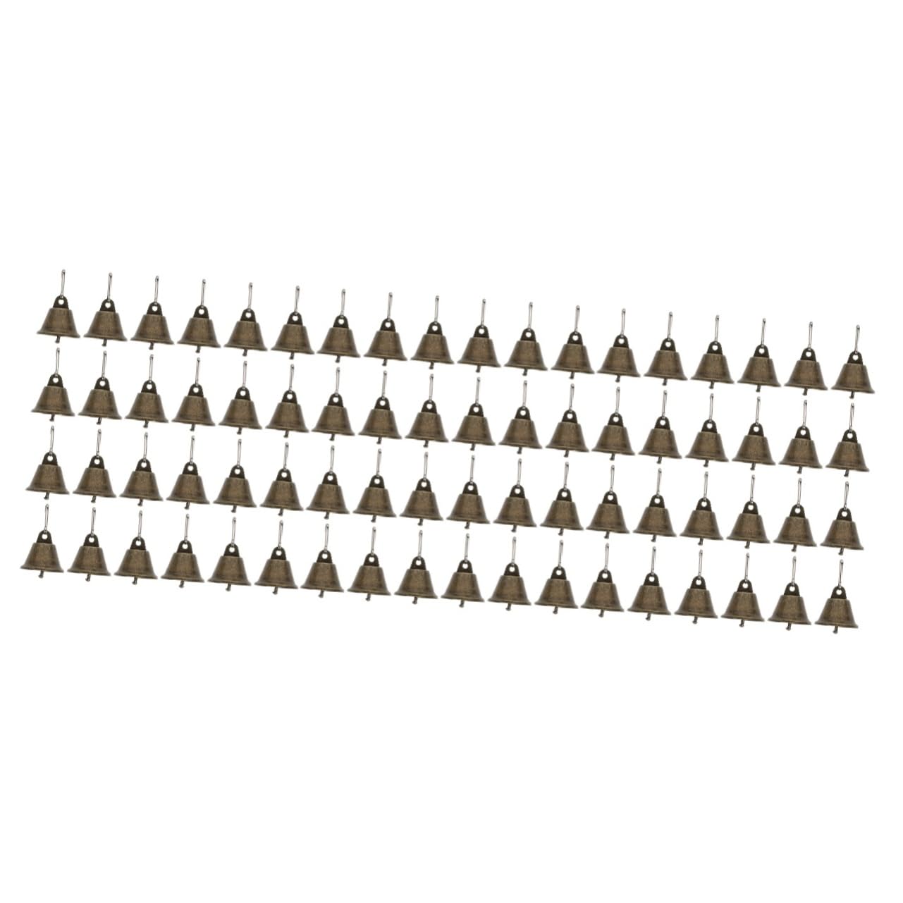 Levemolo 75pezzi Campane Decorative Di Natale Ciondoli Sospesi Per Decorazioni Festive Piccole Campane Per Addobbi Natalizi e Artigianato