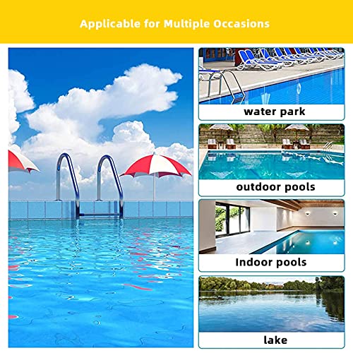 Escalera para piscina de acero inoxidable con 2 peldaños y base antideslizante miniatura 4