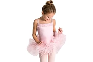Captivating CapeZio Ruffle Yoke Tutu Dress for Young Dancers