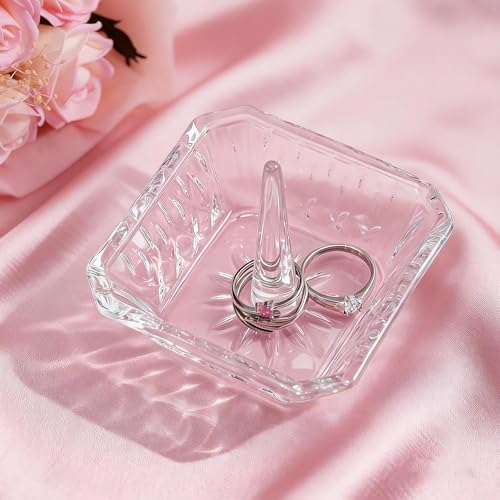 Image of H&D Crystal Ring Holder Dish