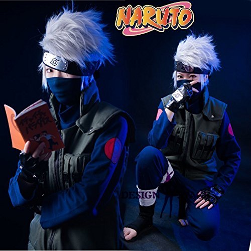 Amazon.co.jp: 火影忍者 NARUTO 疾風伝 はたけカカシ 風 コスプレ衣装