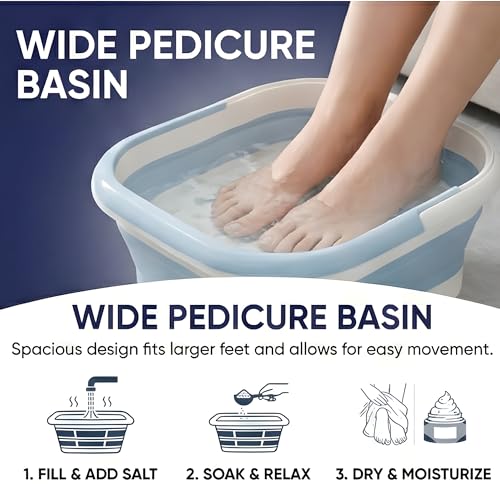 Spa de pies plegable Vital Vibes con tapa térmica miniatura 6
