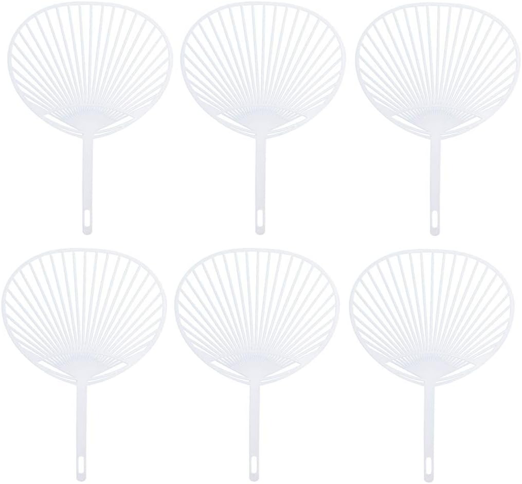 SUPVOX 20pcs Japanese Fan Handheld Paper Fan Framework