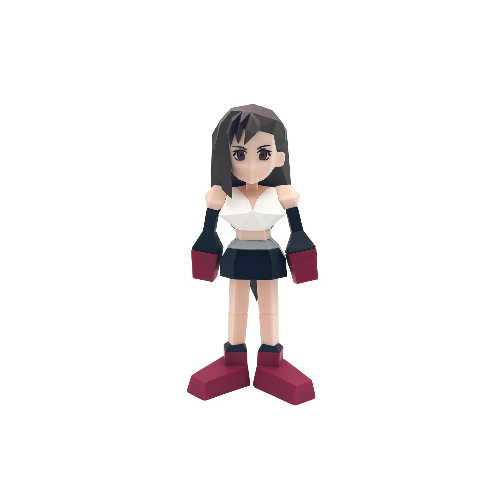 Amazon | FINAL FANTASYVII ポリゴンソフビ ティファ・ロックハート