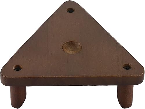 Miniatura 3 de Frcctre Paquete de 3 soportes de madera para pelotas de fútbol, baloncesto, fútbol, voleibol, rugby, estante de almacenamiento de pelotas deportivas