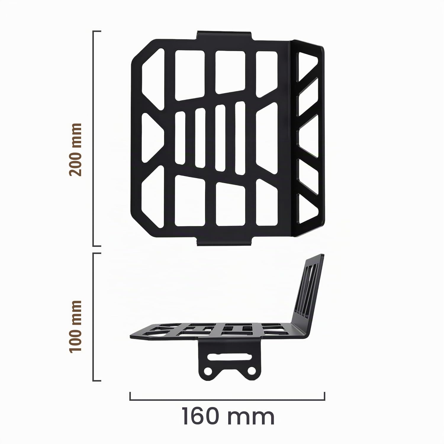 Béquille Latérale Réglable Aluminium CNC pour Ridstar Q20 Vélo Électrique | Construction CNC en Aluminium, Hauteur Réglable, Support Latéral pour Vélo Électrique, Compatible avec Ridstar Q20 E-Bike